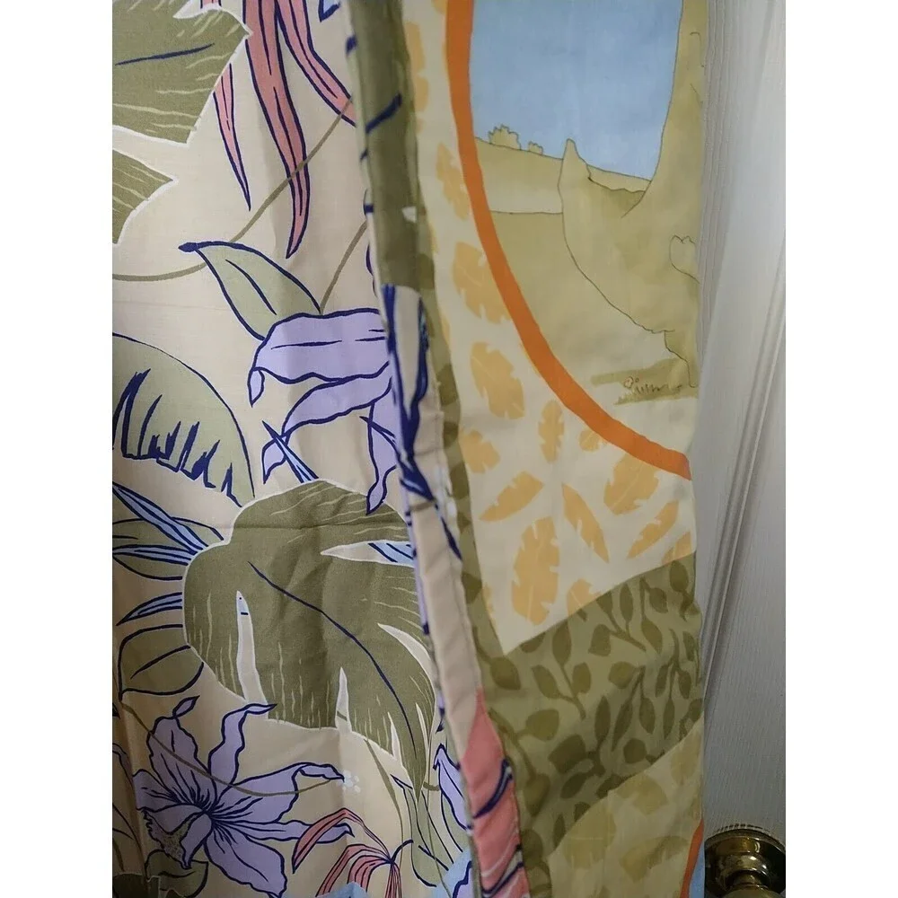 Handmade Unisex Bear Jungle Themed Baby Lightweight Blanket Size 34